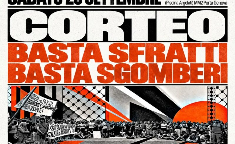 Basta sfratti! Basta sgomberi!