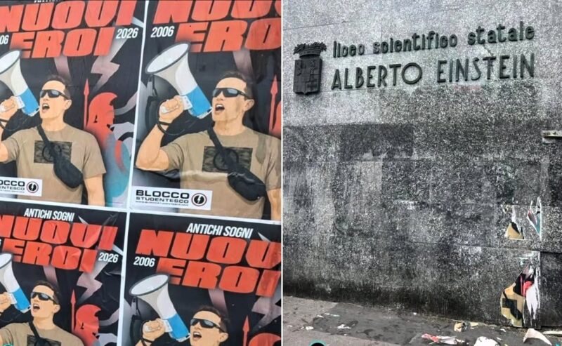 Aggressione fascista davanti al liceo Einstein: dodici militanti di Blocco Studentesco mandano uno studente in sala operatoria