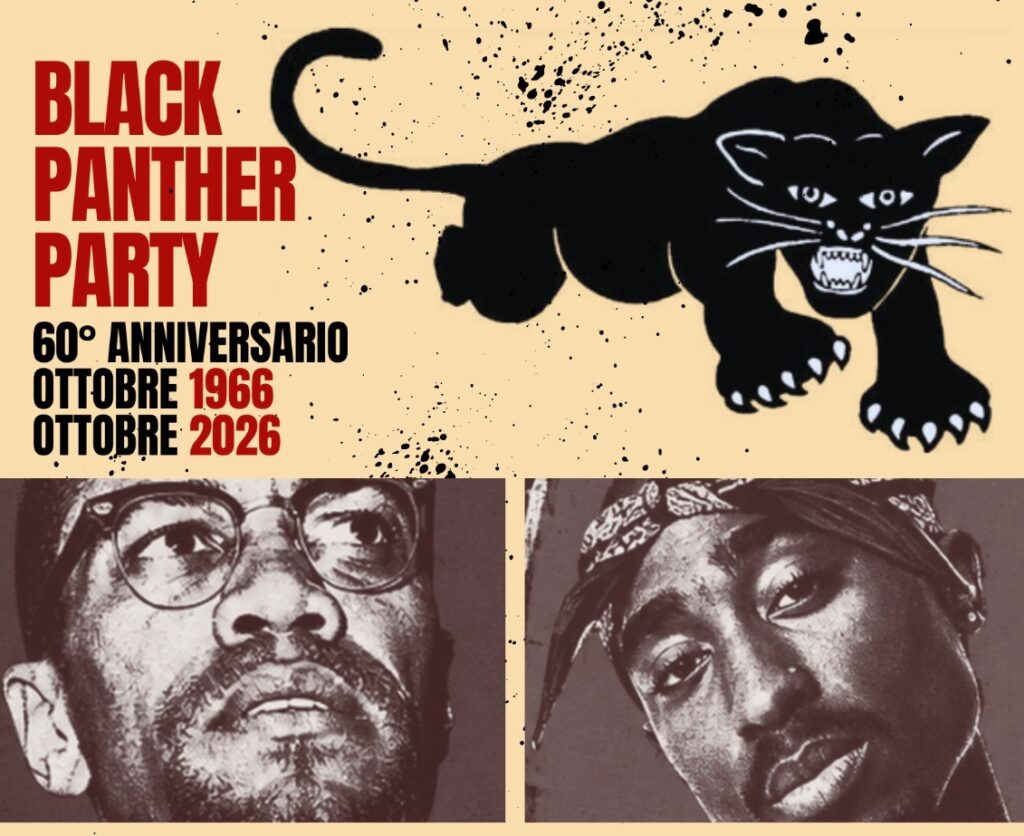 Back Raper's Sabato 17 ottobre, Black Panther Party 60° anniversario – MilanoInMovimento