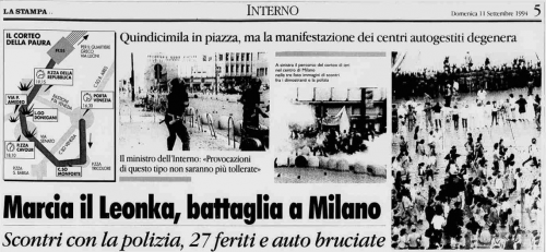 (9) La Stampa - 11 settembre 1994