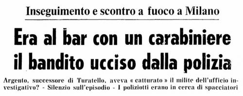 Omicidio Carlo Argento 13 febbraio 1978